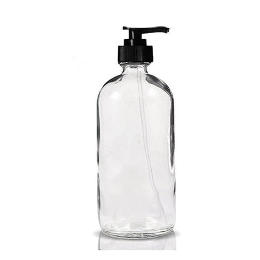 16Oz Glass Bottle with Pump