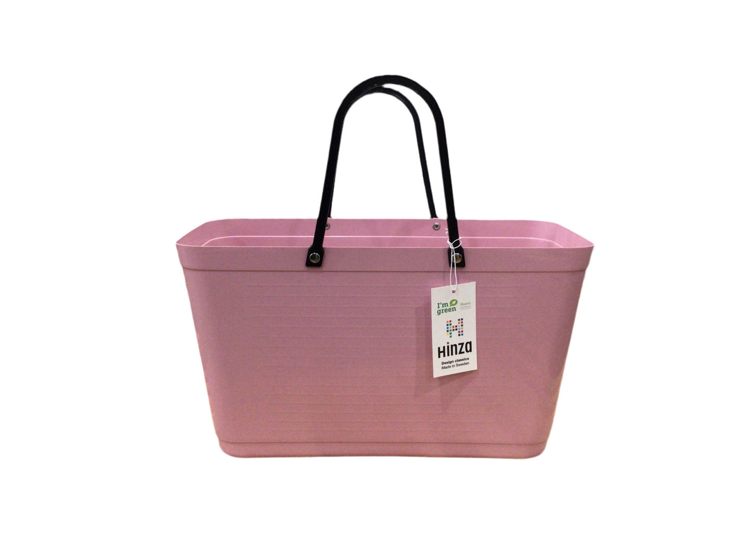 Hinza biobased plastic shopping tote