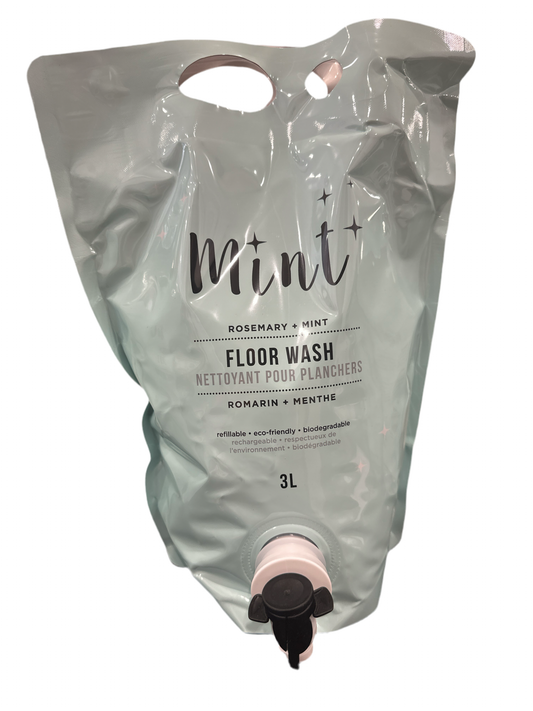 Mint 3L Bag of Floor Wash