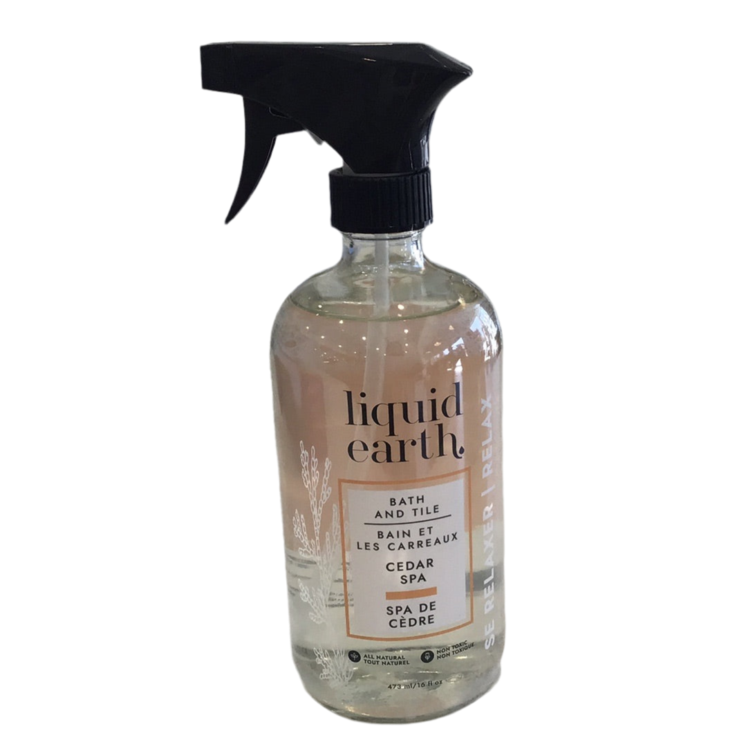 Liquid Earth Bath and Tile Cleaner- Cedar Spa