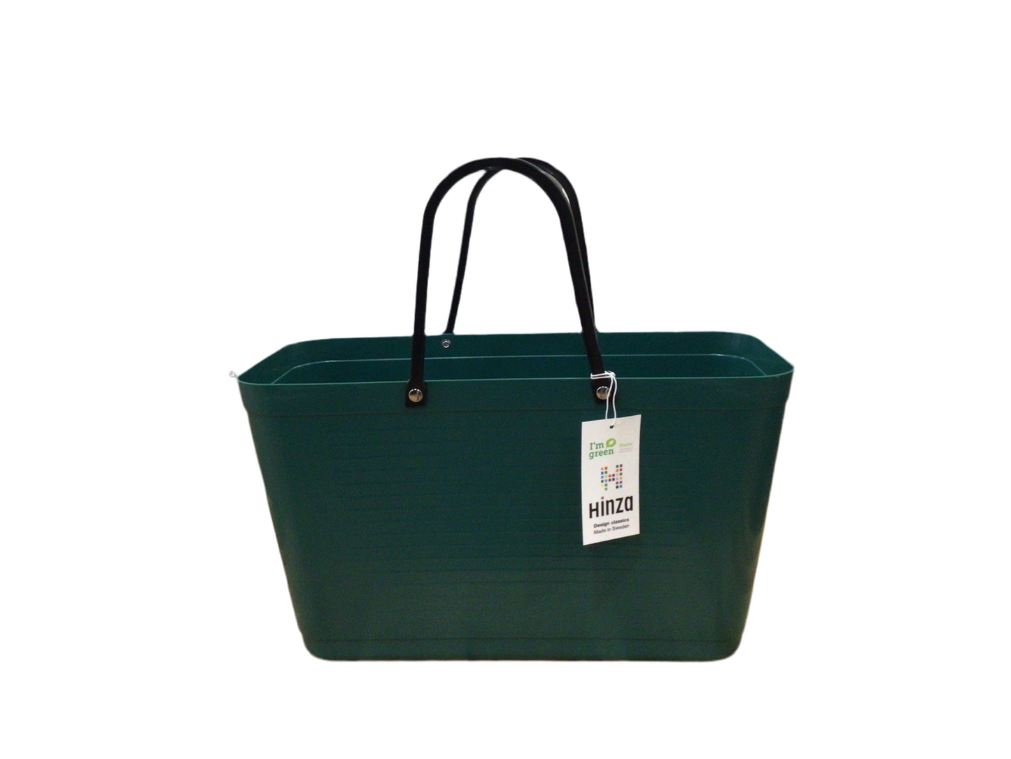 Hinza biobased plastic shopping tote