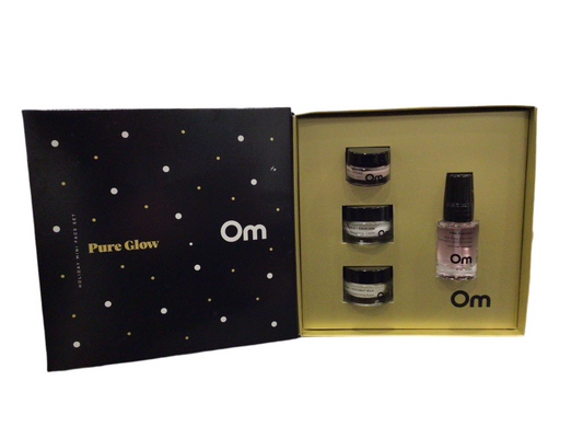 Om Pure Glow Holiday Mini Face Set