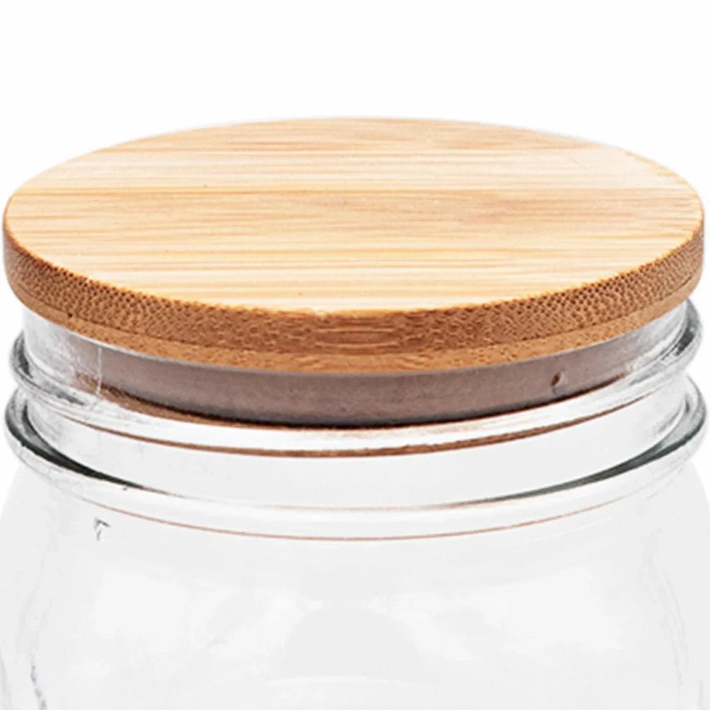 Bamboo Mason Top Lid